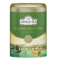 Ahmad Tea Green Tea Jasmin Herbata zielona Jaśminowa liściasta puszka 100g