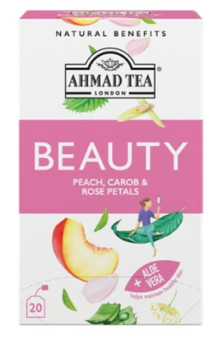 Ahmad Tea Beauty Healthy Benefit napar aloes 20 torebek aluminiowych