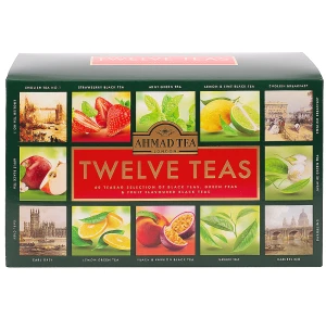 Twelve Teas Zestaw 12 Herbat 60 torebek aluminiowych
