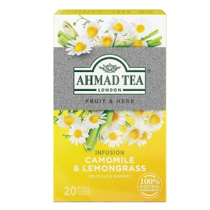 Camomile & Lemongrass Napar Rumianek i Trawa Cytrynowa 20 torebek aluminiowych