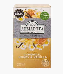 Ahmad Tea Camomile Honey & Vanilla  20 torebek aluminiowych