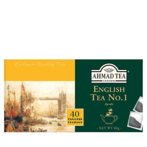 Ahmad Tea English Tea No.1 herbata czarna 40 torebek bez zawieszki
