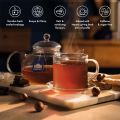 Ahmad Tea Decaffeinated bezkofeinowe 4 smakowe czarne herbaty 4x5 torebek aluminiowych