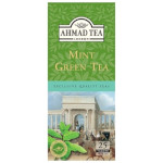 Ahmad Tea Green Tea Mint Herbata zielona ekspresowa Miętowa 25 torebek z zawieszką