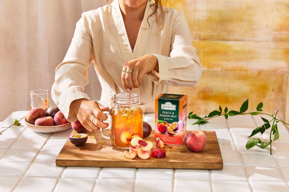 Ahmad Tea Peach Passion Fruit herbata czarna brzoskwinia i marakuja