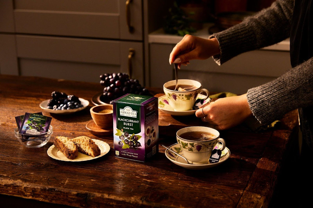 Blackcurrant Burst czarna herbata czarna porzeczka