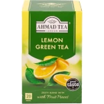 Ahmad Tea Green Tea Lemon Herbata zielona Cytrynowa 20 torebek aluminiowych