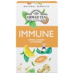 Ahmad Tea Immune Natural Benefits napar z cytryny, imbiru i kurkumy 20 torebek aluminiowych