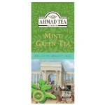 Ahmad Tea Green Tea Mint Herbata zielona ekspresowa Miętowa 25 torebek z zawieszką