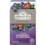 Ahmad Tea Blueberry & Cinnamon 20 torebek aluminiowych