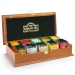 Ahmad Tea Skrzynka Drewniana z herbatą 100tb