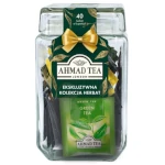 AHMAD TEA LONDON - Słój z herbatą Ahmad Tea 8x5tbx2g koperta alu