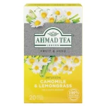 Ahmad Tea Camomile Lemongrass Rumianek i Trawa Cytrynowa 20 torebek aluminiowych