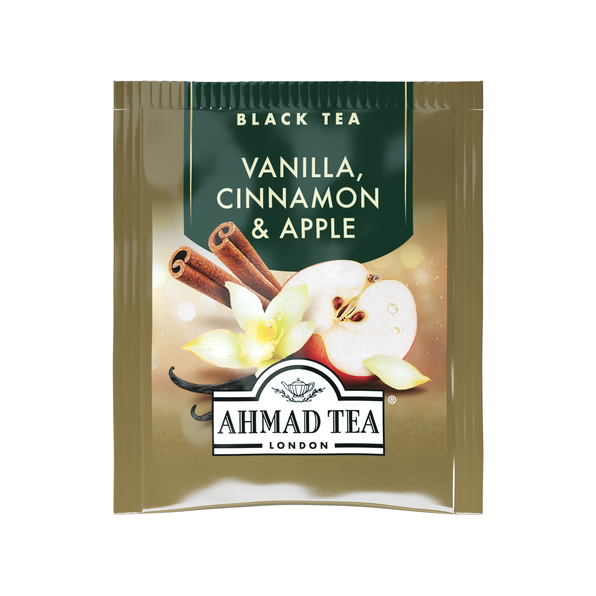 Ahmad Tea Vanilla, Cinnamon & Apple 500tbx2g koperta alu