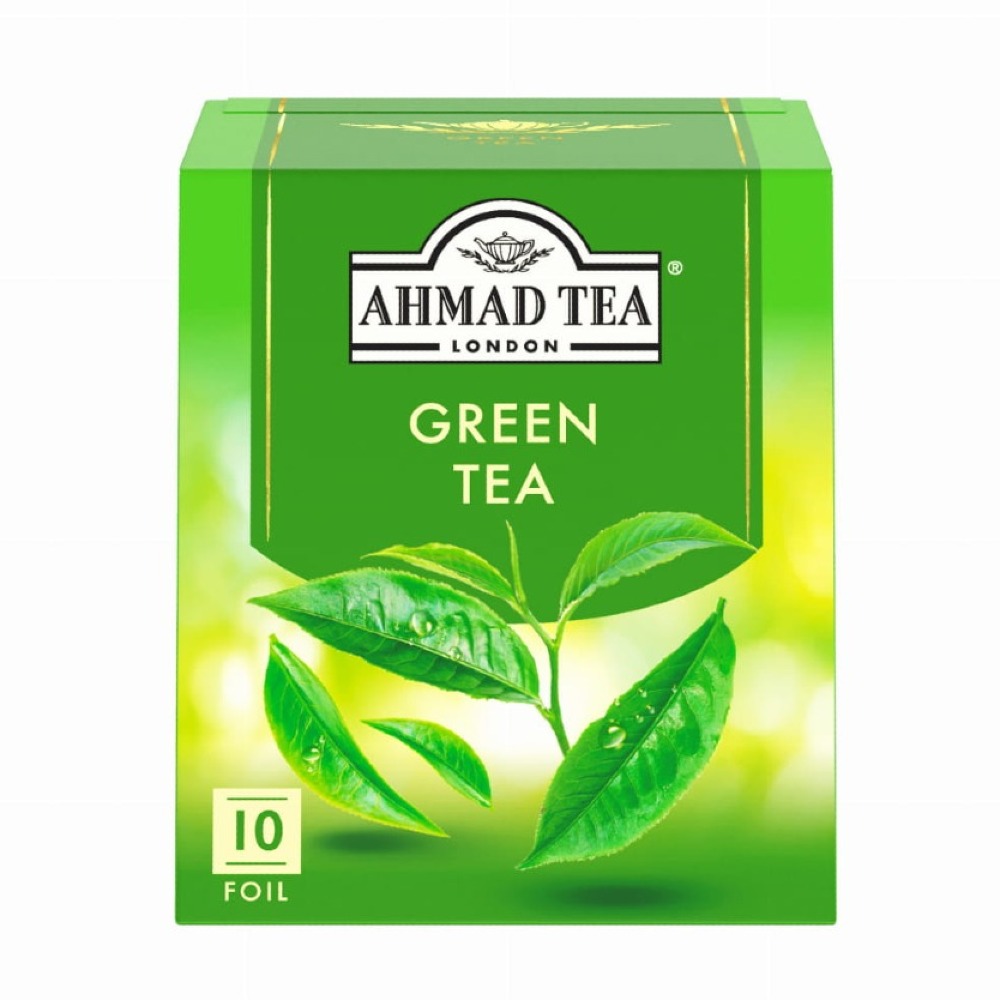 Ahmad Tea Green 10tbx2g koperta alu