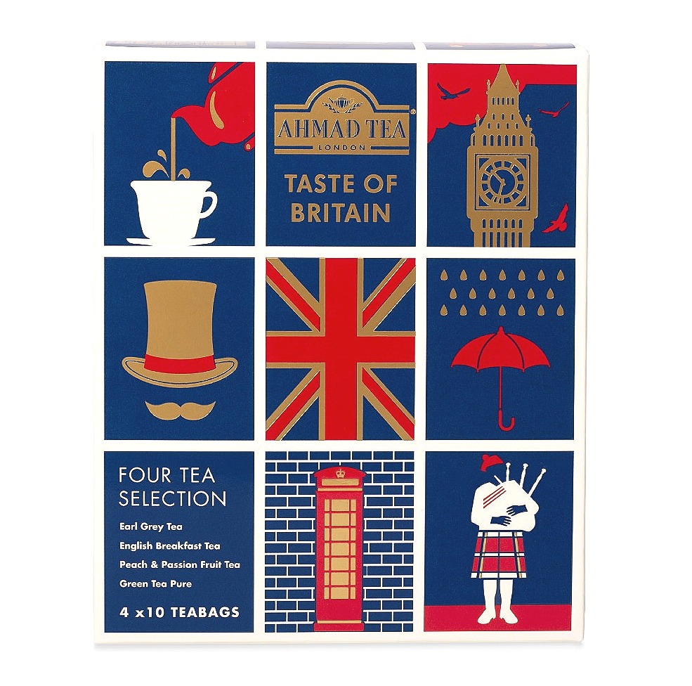 Ahmad Tea Taste of Britain 4x10tbx2g koperta alu